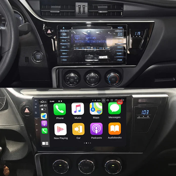 10.2INCH Android Car Radio Multimedia Player For Toyota Corolla 2017 2018 GPS Navigation Bluetooth 5.0 Head Unit Carplay DSP