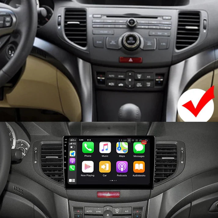 9 inch Android Auto Radio Head Unit Plug And Play Car Multimedia Player For Honda Accord 8 2008-2012 GPS Navigation Stereo