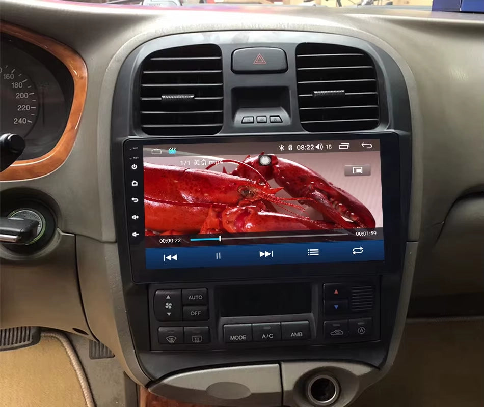 9"Android Auto Car Radio Player For Hyundai Sonata EF рестайлинг 2001-2012 GPS Navigation Carplay Head Unit Plug And Play