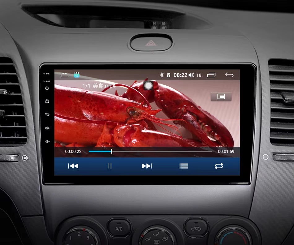 9 inch Android Car Stereo Radio Player For KIA K2 Cerato 2 Forte 2012-2016 GPS Navigation Carplay Auto Head Unit Plug And Play