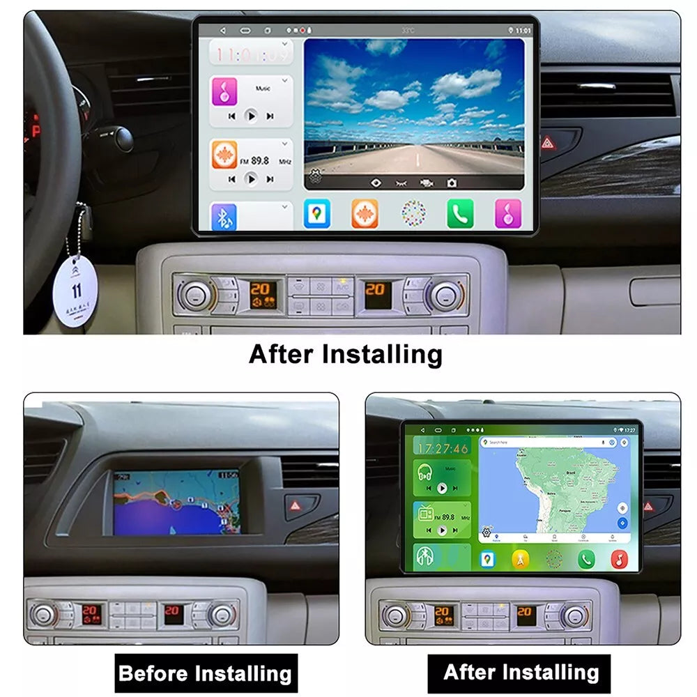 10.2 INCH Android Head Unit 2K For Citroen C5 2 2008-2017 Car Radio Stereo Multimedia Video Audio Player Navigation GPS No 2din