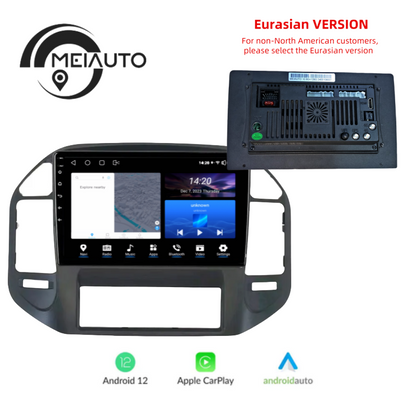 Head Unit For Mitsubishi Pajero 3 V70 V60 1999-2006 Car Radio Multimedia Video Player Navigation GPS Android No 2din DVD