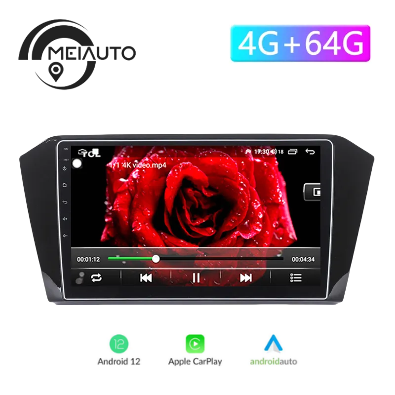 Car Android Radio Media Player Head Unit Plug And Play For Volkswagen VW Passat B8 Magotan 2015-2020Stereo GPS Navigation