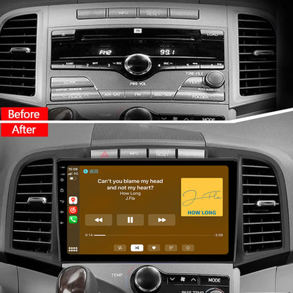 Android 12 Car Radio for Toyota Venza 2008 2009 2010 2011 2012 2013 2014 2015 2016, 9 inch Touch Screen Car Stereo, Apple Carplay Android Auto Steering Wheel Control Bluetooth Hi-Fi Audio