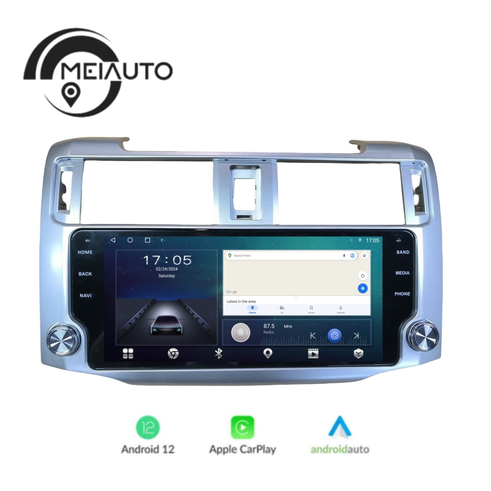 Meiauto Car Stereo Intelligent Android Auto Carplay Radio Player Navigation GPS For Toyota 4Runner 4 Runner 2010-2019 Head Unit 4G+64G