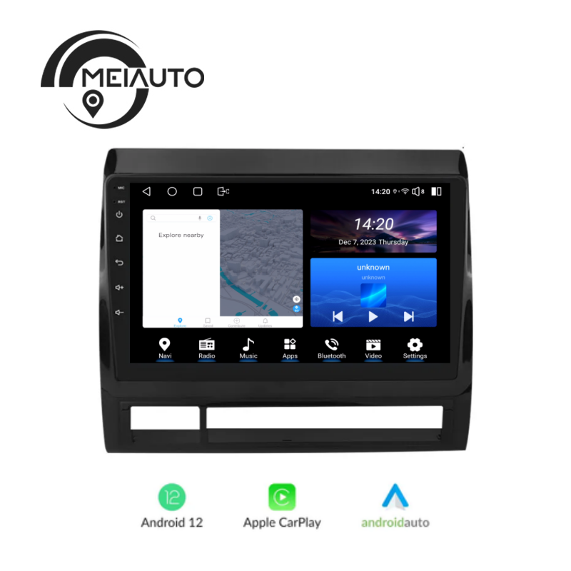 9 inch Android Car Head Unit 2K For Toyota Tacoma 2 N200 Hilux 2005-2015 Radio Multimedia Video Player Navigation Stereo GPS