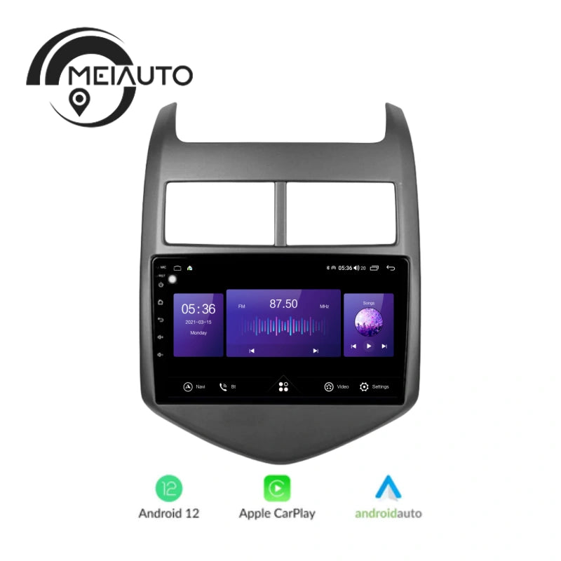 9inch Car Android AutoRadio Player For Chevrolet Aveo 2 2011-2015 GPS Navigation Carplay Intelligent Head Unit Plug And Play