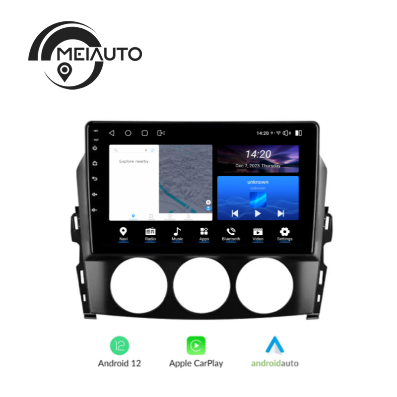 9inch Android Head Unit 2K For Mazda MX 5 III 3 NC 2008-2015 Car Radio Multimedia Video Player Navigation Stereo GPS No 2din