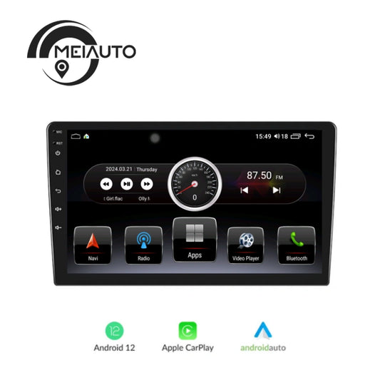 "Upgrade Your Ride with a 10.2 inch Car Android Auto Carplay Radio Player: GPS Navigation Head Unit for Silverado, Tahoe, Suburban, Enclave, GMC Yukon, Sierra, Hummer H2"