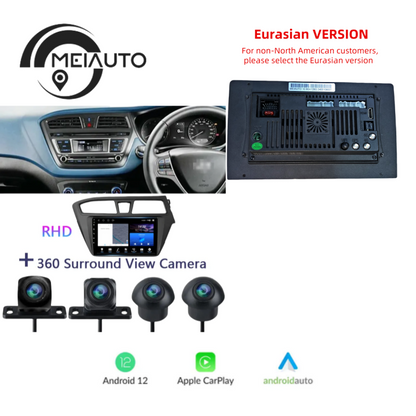 9" Android Head Unit For Hyundai i20 2 II GB 2014-2018 - Multimedia, Navigation, Safety Sans DVD. Drive Smart with Idoing into the Future!