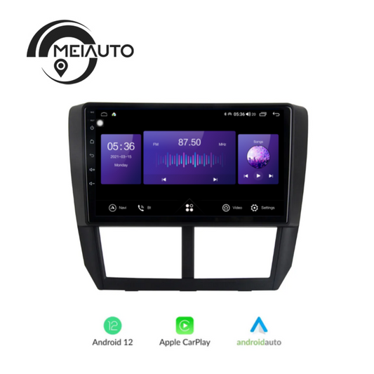 9"Android Radio Head Unit For Subaru Forester WRX 2008-2014 Car Multimedia Video Player Navigation GPS Plug And Play DSP