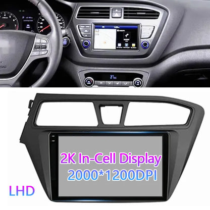 9" Android Head Unit For Hyundai i20 2 II GB 2014-2018 - Multimedia, Navigation, Safety Sans DVD. Drive Smart with Idoing into the Future!