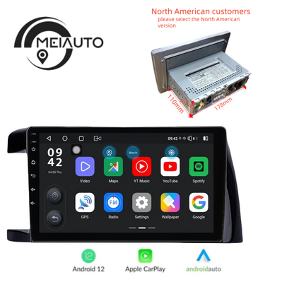 10.2 inch Car Stereo Android Radio Head Unit Multimedia Player For Toyota Wish XE10 2003 2009 Right/Left Hand Drive GPS Navigation