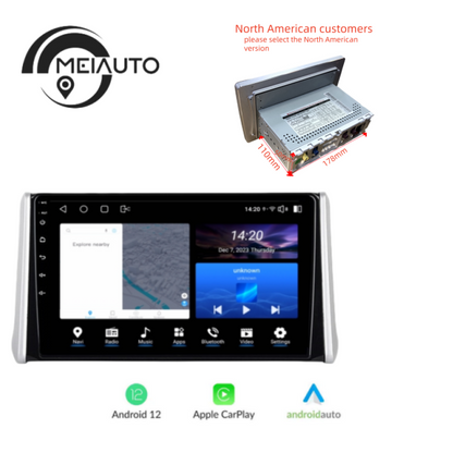 10.2 inch Android Head Unit 2K For Toyota RAV4 5 XA50 2018-2023 Car Radio Multimedia Video Player Navigation Stereo GPS Carplay