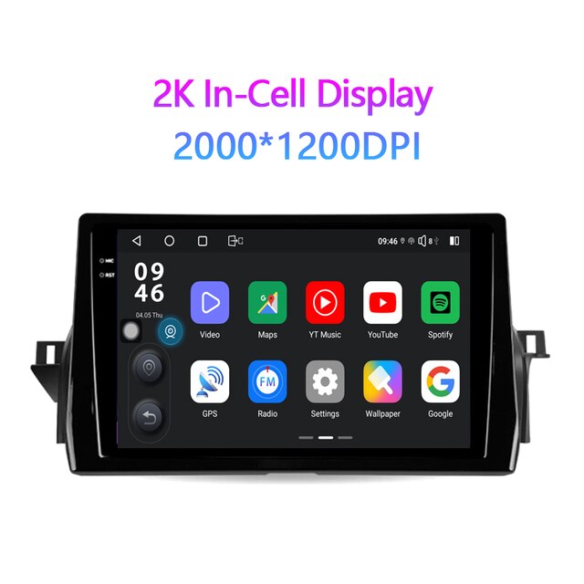 10.2inch Android Head Unit For Toyota Camry VIII 8 XV70 2020 2021 Car Radio Multimedia Video Player Navigation GPS No 2din