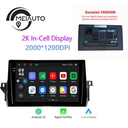 10.2inch Android Head Unit For Toyota Camry VIII 8 XV70 2020 2021 Car Radio Multimedia Video Player Navigation GPS No 2din