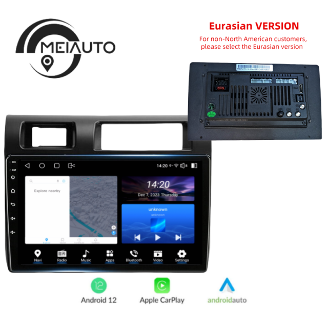 Car Stereo Android Head Unit Radio Multimedia Video Player For Toyota Land Cruiser LC 70 Series 2007-2020 Navigation GPS