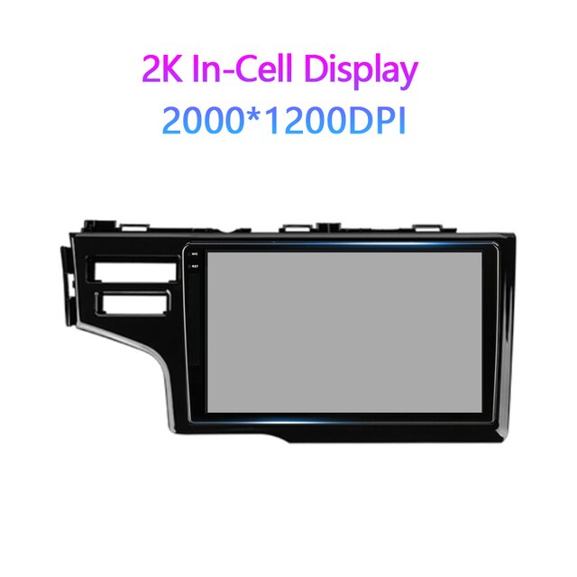 10.2 inch Car Stereo Android Radio Player For Honda Jazz 3 2015-2020 Fit 3 GP GK 2013-2020 Head Unit Multimedia Video GPS Navigation