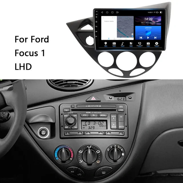 Car Stereo Head Unit 2K For Ford Focus 1 LHD RHD 1998-2005 Android Radio Multimedia Video Player Navigation GPS No 2din