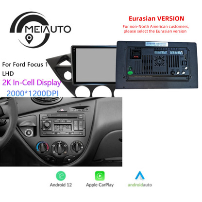 Car Stereo Head Unit 2K For Ford Focus 1 LHD RHD 1998-2005 Android Radio Multimedia Video Player Navigation GPS No 2din