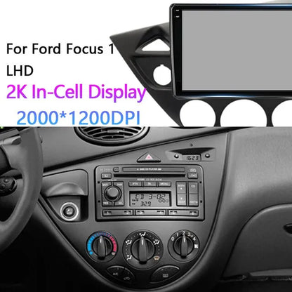 Car Stereo Head Unit 2K For Ford Focus 1 LHD RHD 1998-2005 Android Radio Multimedia Video Player Navigation GPS No 2din