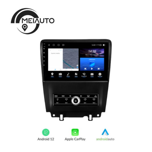 10.2 inch Car Stereo Android Radio Multimedia Video Player For Ford Mustang 5 S 197 2009-2014 Navigation GPS Head Unit Audio128G