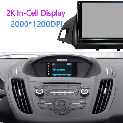 9 INCH Car Stereo Android Radio Multimedia Player For Ford Kuga 2 Escape 3 2012-2019 Audio Navigation GPS Head Unit 8G+128G