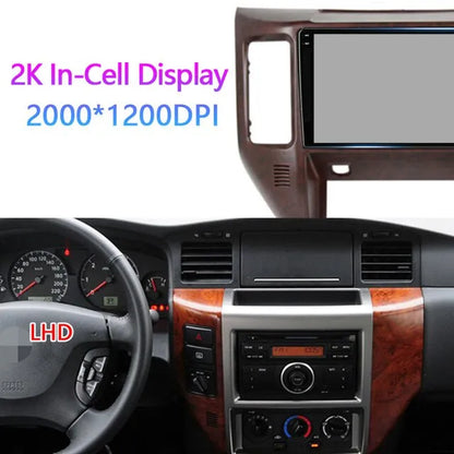 9 inch Car Android Stereo Head Unit 2K For Nissan Patrol V 5 Y61 LHD RHD 2004-2021 Radio Multimedia Video Player GPS Navigation