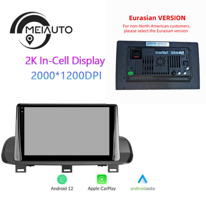 10.2 inch Car Android Stereo Head Unit For Nissan X Trail xtrail 4 T33 2021 Rogue 3 III 2020-2021 Radio Multimedia Player GPS