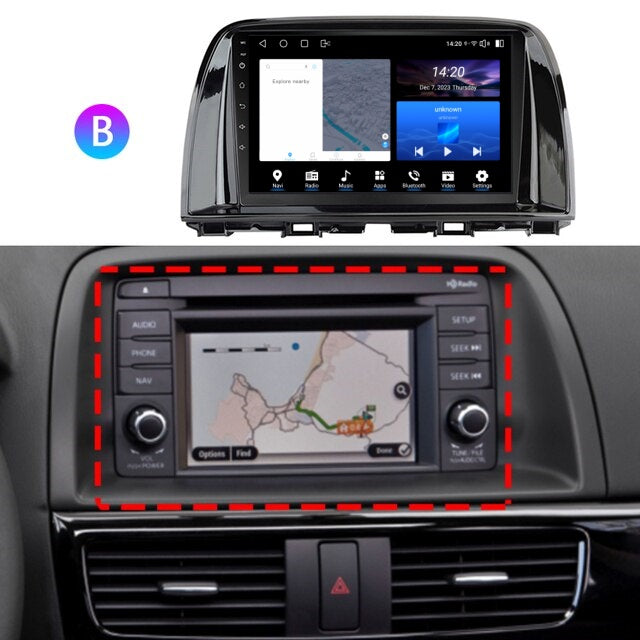 Android Car Radio Head Unit For Mazda CX5 CX 5 CX 5 2012-2015 Multimedia Video Player Navigation Stereo Auto GPS No 2din