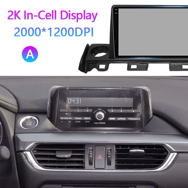 9 inch Android Head Unit For Mazda 6 Mazda6 III 3 GJ GL 2015-2018 Car Radio Stereo Multimedia Audio Player Navigation GPS No 2din