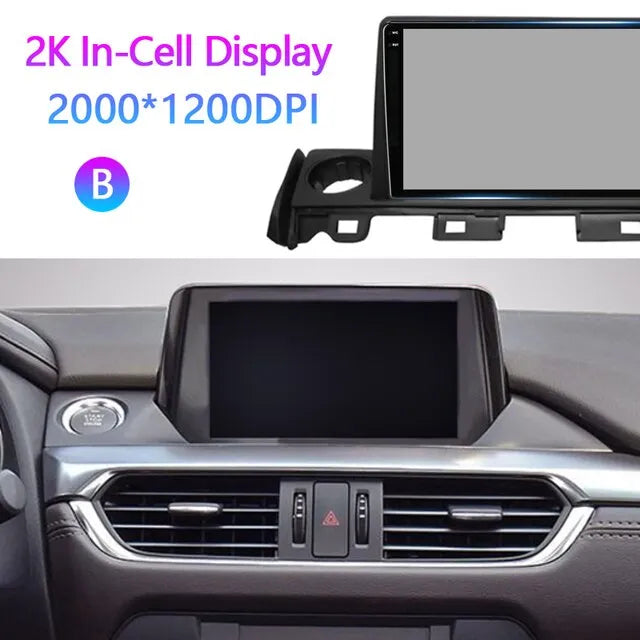 9 inch Android Head Unit For Mazda 6 Mazda6 III 3 GJ GL 2015-2018 Car Radio Stereo Multimedia Audio Player Navigation GPS No 2din