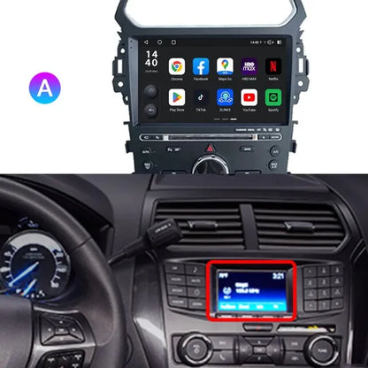 10.2INCH Car Stereo Head Unit 2K For Ford Explorer 5 2011-2019 Android Radio Multimedia Video Player Navigation 8G+128G No2din