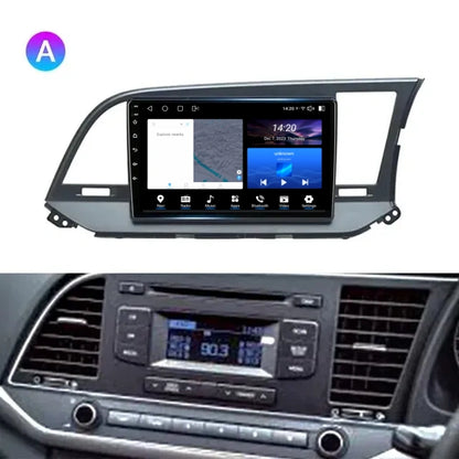 9"Android Head Unit 2K For Hyundai Elantra 6 2015-2019 RHD Car Radio Stereo Multimedia Video Player Navigation GPS No2din