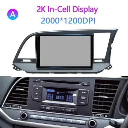 9"Android Head Unit 2K For Hyundai Elantra 6 2015-2019 RHD Car Radio Stereo Multimedia Video Player Navigation GPS No2din