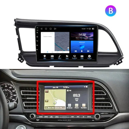 9"Autoradio Android Head Unit 2k For Hyundai Elantra 6 2018-2020 Car Radio Stereo Multimedia Video Player Navigation GPS