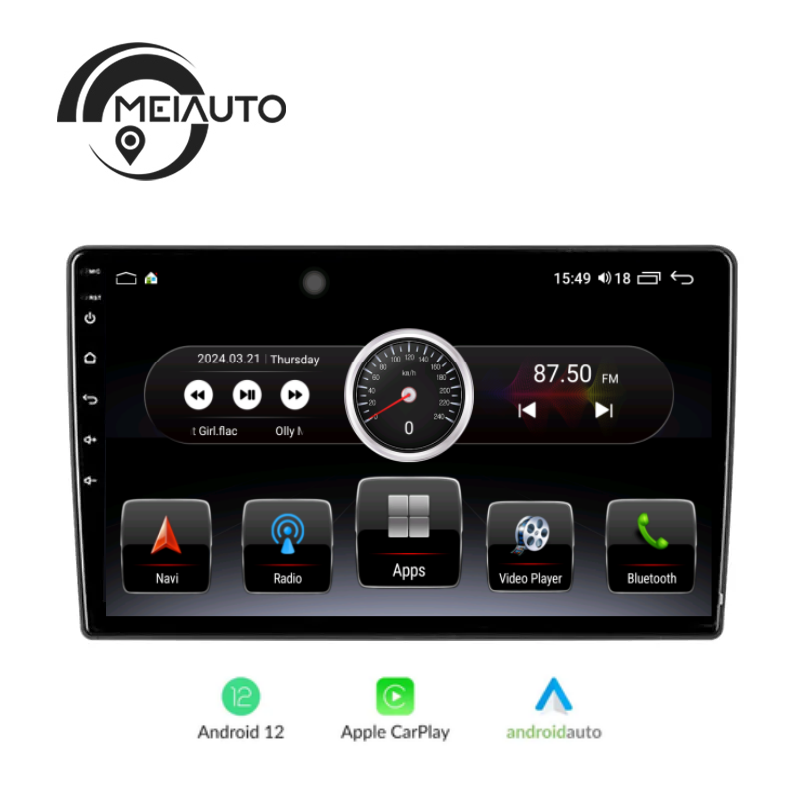 "Transform Your Ford Transit 350 (2020-2021) with a Car Stereo Radio Player: Integrated Navigation GPS, Android Auto, Carplay, Plug-and-Play Head Unit, Audio Upgrade"