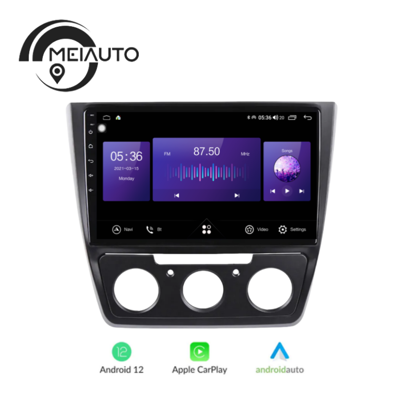 4G+64G Car Radio Multimedia Android Video Player Navigation GPS For Skoda Yeti 5L 2009-2014 10.2&quot; Head Unit Plug And Play