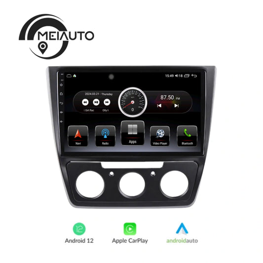 "Drive Smarter: 10.2" Car Radio Multimedia Android Video Player for Skoda Yeti 5L 2009-2014, 4G+64G GPS Navigation, Plug And Play Installation"