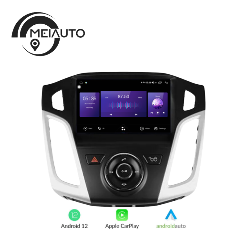 9inch Androidauto Carplay Radio Multimedia Player For Ford Focus 3 Mk 3 2011-2019 Navigation GPS Navi Car Stereo Head Unit