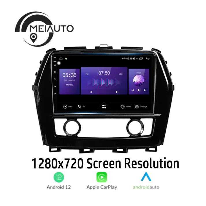 9inch Android 12 Radio Head Unit For Nissan Maxima A36 2015-2020