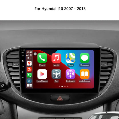 Step into Innovation: 9" Android Head Unit for Hyundai i10 2007-2013 - Multimedia, Navigation, Safety - No DVD. Drive Smart, Embrace the Future!