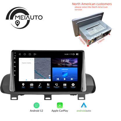 10.2 inch Car Android Stereo Head Unit For Nissan X Trail xtrail 4 T33 2021 Rogue 3 III 2020-2021 Radio Multimedia Player GPS