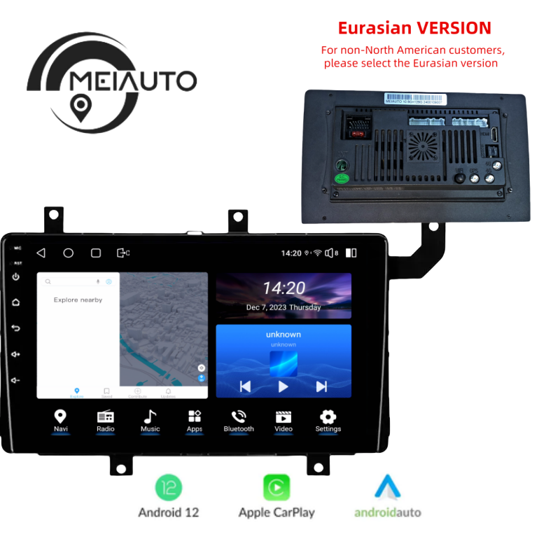 Car Stereo Head Unit 2K For Toyota Tacoma N300 2015-2021 Car Radio Multimedia Video Player Navigation GPS Android No 2din