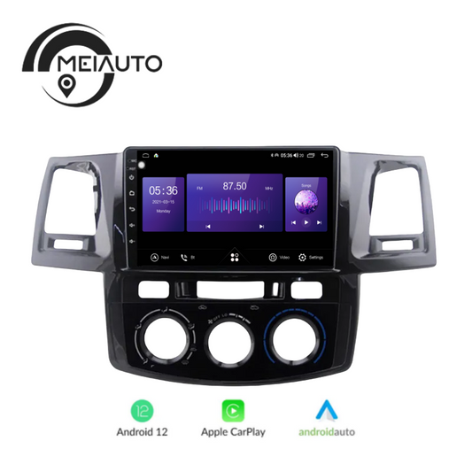 9 INCH Android Car Radio Audio Multimedia Player For TOYOTA HILUX TUNER VIGO 2007-2015 GPS Navigation Head Unit Plug And Play