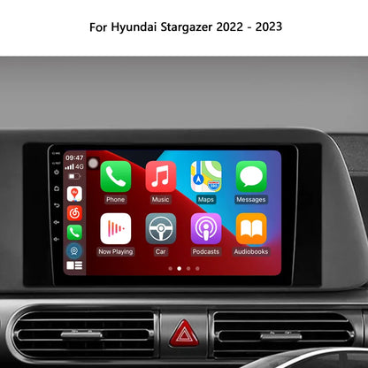 Revolutionize Your Drive: 9"Android Head Unit for Hyundai Stargazer 2022-2023 Multimedia Delight, Advanced Navigation,Safety Priority No DVD. Smart