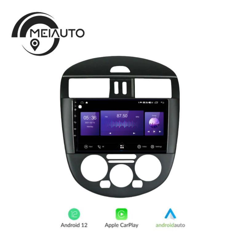 9 inchcCar Radio Media Player For Nissan Serena Tiida 2011-2015 Navigation GPS Android Auto And Carplay Head Unit Plug And Play