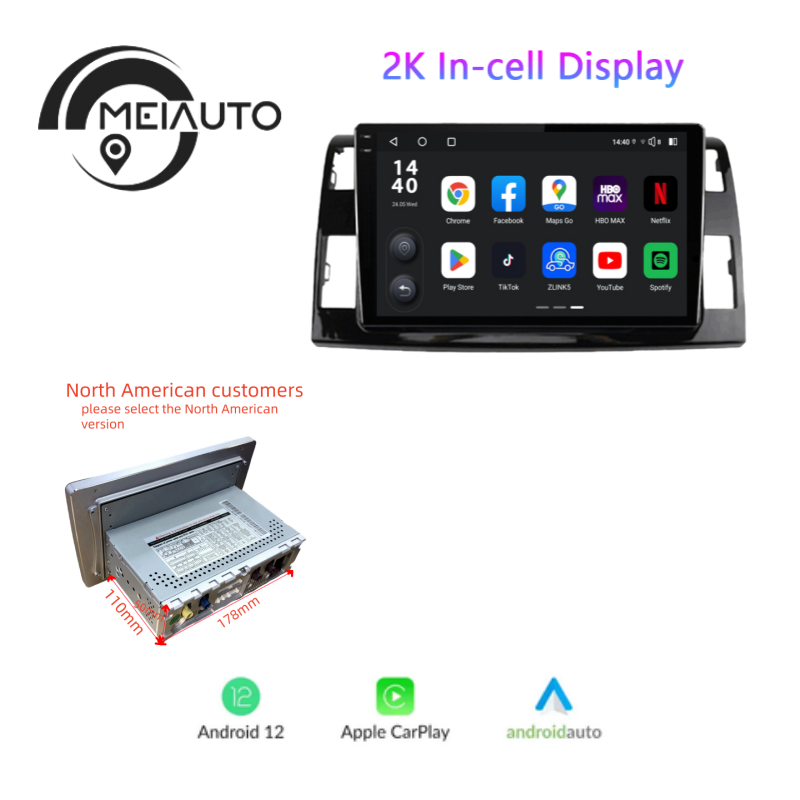 10.2 inch Android Car Stereo Radio Media For Toyota Previa XR50 3 III 2006 - 2019 Estima AHR20 XR50 3 III 2006 - 2016 LHD Head Unit