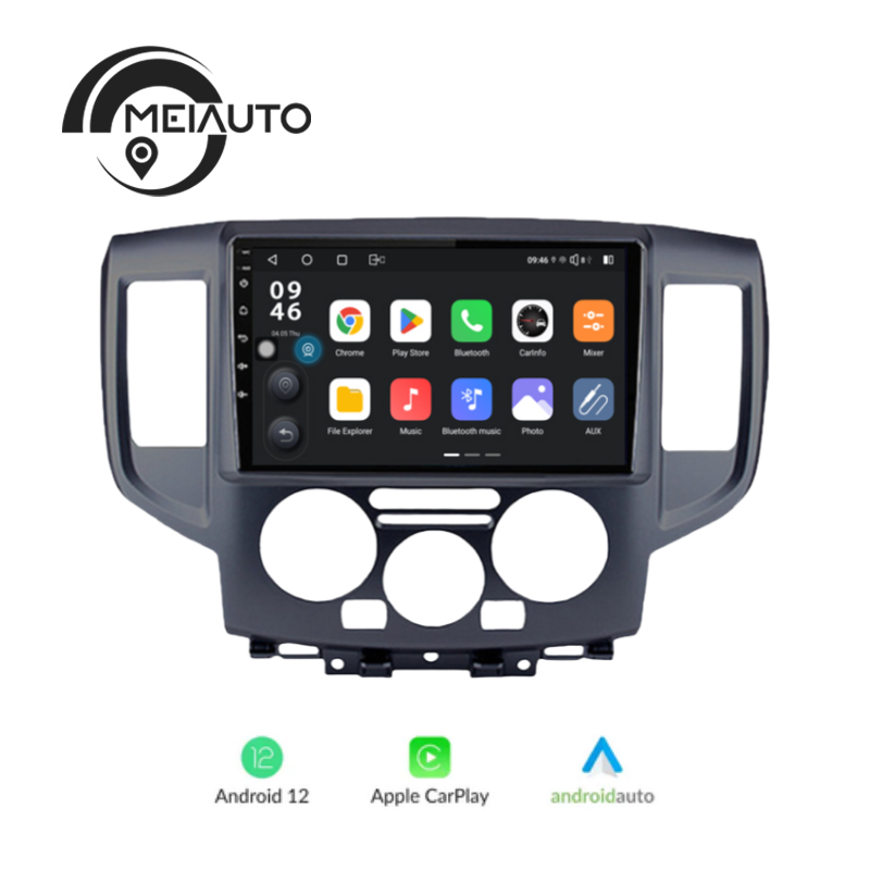 Car Stereo Head Unit 8G+128G For Nissan NV200 M20 2009-2023 Radio Multimedia Video Player Navigation GPS Android No 2din