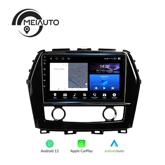 9 inch Car Stereo Head Unit 2K For Nissan Maxima A36 2015-2020 Androidauto Radio Multimedia Video Player GPS Navigation Audio